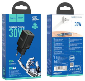 Зарядное устройство “N13 Bright” PD30W + QC3.0 EU