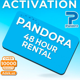 Аренда активации для Pandora Digital Rent 48 часов