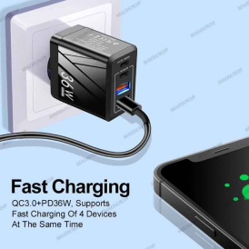 Зарядное устройство Micro USB, 36 w, 4 USB, KEKE-PD003