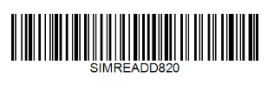 SIMREADD820