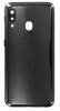 Корпус для Samsung A202 Galaxy A20e, черный, с боковыми кнопками.