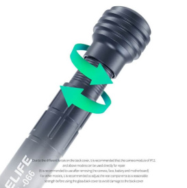 Ручка для разбивания стекла задней крышки Relife RL-066 для Apple iPhone.