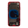 Корпус для iphone XR в сборе со шлейфами, сим-слот, красный, Red