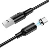 Кабель USB магнитный для зарядки BOROFONE BX41 Type-C, 1 м, ток до 2.4A.