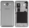 Корпус для Samsung G530F Galaxy Grand Prime LTE, серый, single SIM.