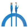 Сетевой кабель LAN, Cat 5 (кабель категории 5), длина 50 метров, синий.