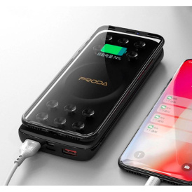 Внешние аккумулятор с беспроводной Proda PD P47 10000 mAh
