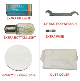 Микроскоп  YAXUN YX-AK05 стерео, с подсветкой вверх и низ, 20X-40X, YAXUN-AK-05