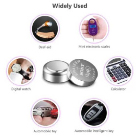 Батарейки для часов и игрушек Sony R416SW, 337, 5 шт.