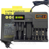 Зарядное устройство для аккумуляторов Li-Ion Charger MS-889, 14500, 18500, 16340, AA, AAA, 26650, 7 слотов