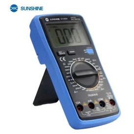 Мультиметр цифровой Sunshine DT-17N, АВТО режим, True RMS, автоотключение, подсветка.