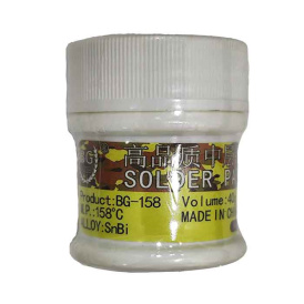 Паяльная паста BG-158, SnBi, 158 