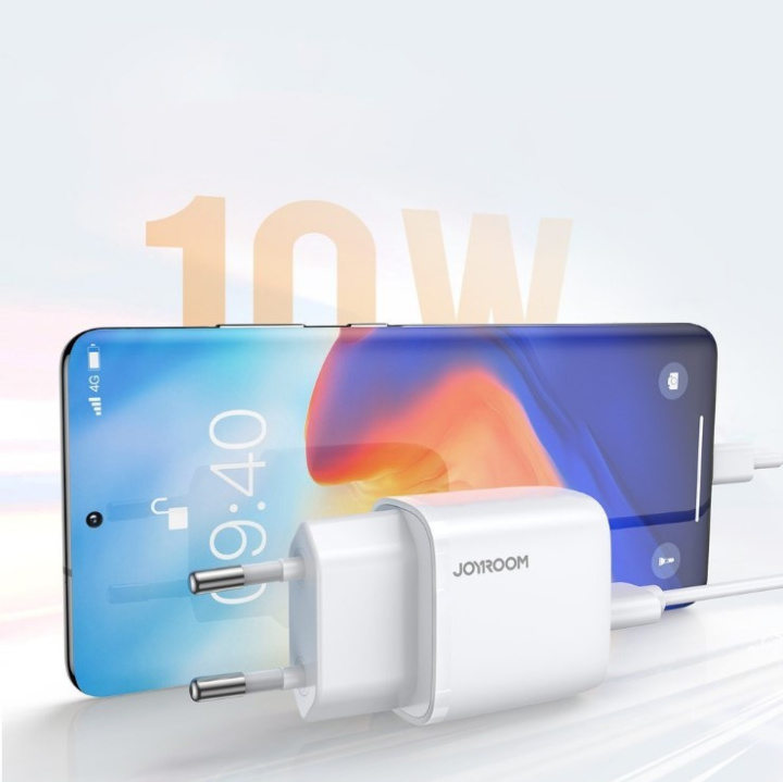 Зарядное устройство JOYROOM  L-2A101, 2xUSB, 2 A, white