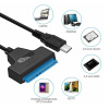 Кабель-переходник, адаптер Type-C конвертер для SATA IDE HDD SSD.