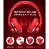 Наушники SODO MH5, беспроводные красные