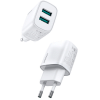 Зарядное устройство JOYROOM  L-2A101, 2xUSB, 2 A, white