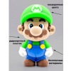 Фигурка Mario зелёный персонаж 3D печать — декоративная игрушка, 17 см