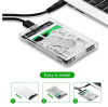 Корпус для жесткого диска прозрачный SATA 2.5 - USB 3.0