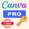 Canva Pro подписка на 1 год с активацией через Gmail