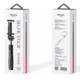 Селфи палка с ножками Yesido SF11, трипод монопод с возможностью расширения