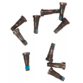 Набор винтов Apple iPhone 7, iPhone 7 Plus внешние 10 шт Black