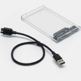 Корпус-кейс для внешнего жесткого диска SATA, USB 3.0, HDD SSD.