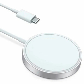 Беспроводное зарядное устройство Magsafe Charger, 15 Вт, белый