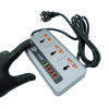 Сетевой удлинитель с таймером Relife RL-316D (5 USB + 3 розетки) 1.9 m (175*95*35 мм)