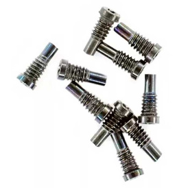 Набор внешних винтов для Apple iPhone 8 (10 шт, черные) имеет следующие характеристики:  - **Количество винтов**: 10 шт. - **Тип винтов**: Внешние винты, которые используются для крепления элементов корпуса и других внешних компонентов устройства. - **Цве