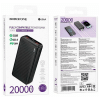 Внешний аккумулятор Power bank Borofone BJ56A, 20000mAh, 2 USB, черный