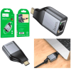 Aдаптер Hoco UA35, Type-C to RJ45