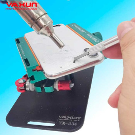 Универсальный вращающийся зажим Yaxun YX-A34, для снятия стекла мобильного телефона, многофункциональный фиксатор для ремонта телефона
