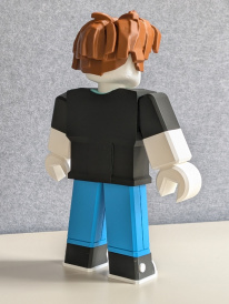 Фигурка Roblox Bacon Hair 32 см — 3D игрушка персонажа, коллекционная модель