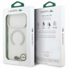 Чехол Lacoste на iPhone 17 Pro, с магнитами MagSafe, с усиленной защитой ShockProof, прозрачный/зеленый