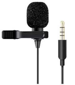 Микрофон петличный Jmary MC-R1, черный