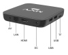 ТВ-приставка MXV 4K на Android 11,0, 4 + 32 ГБ, 2,4/5,8 ГГц, Wi-Fi, TVBOX-MXV4K