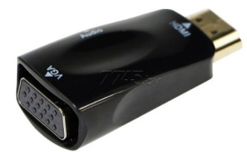 Адаптер / Конвертер HDMI - VGA, Mini 3.5 mini-jack