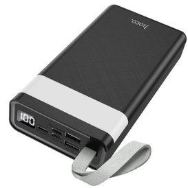 Портативный аккумулятор Powerbank Hoco J73 Powerful 30000 mAh Black