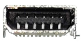 Разъем зарядки 12pin китай.