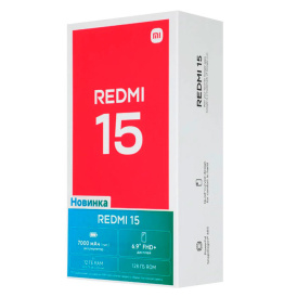 Смартфон Xiaomi Redmi 15 6/128GB