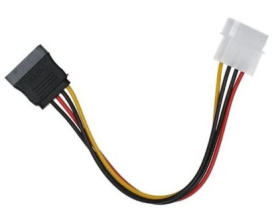 Переходник питания SATA-устройств (1big->1SATA) VPW7571