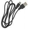 Кабель Mini-USB - USB, 1 метра, черный, USB Motorola L7,V3.