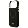 Чехол Lacoste на iPhone 17 Pro Max, силиконовый, MagSafe, черный