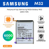 Аккумулятор Samsung M325, Galaxy M32, 6000 mAh