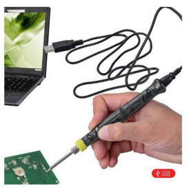 Портативный USB-паяльник Sunshine SL-58U с подставкой.