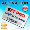 Активация EFT Pro на 1 год - Цифровая лицензия (Без донгла)