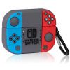Чехол для наушников AirPods с карабином iLoungeMax Nintendo Switch.