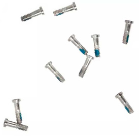 Набор винтов Apple iPhone 6, iPhone 6 Plus, iPhone 6S, iPhone 6S Plus, внешние 10 шт Серые