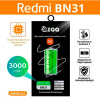 Аккумулятор ZQQ BN31 для Xiaomi Mi 5X,  A1, Redmi Note 5A, 3,85 B, 3000 мАч