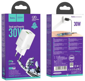 Зарядное устройство “N13 Bright” PD30W + QC3.0 EU